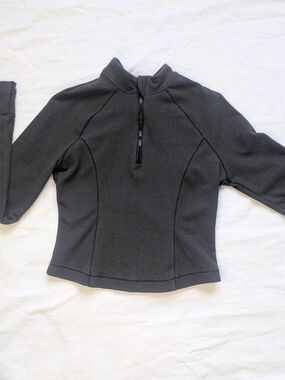 R.M. Williams Grey Half-Zip  Athletic Sweatshirt Small